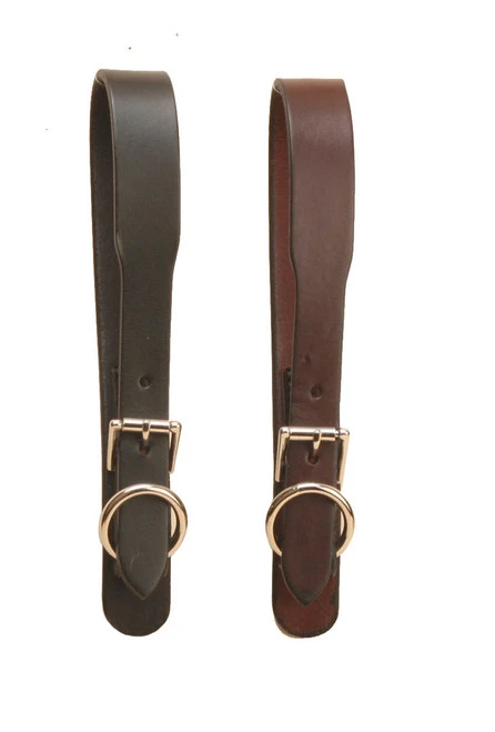 Tory Leather Girth Loop With Buckle - Image 3