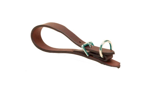 Tory Leather Girth Loop With Buckle - Image 4
