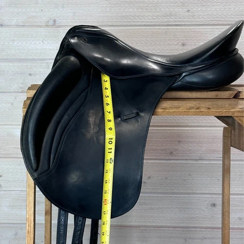 Used Kieffer Orphee TB Dressage Saddle 17/MN - Image 9