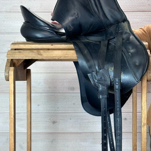 Used Kieffer Orphee TB Dressage Saddle 17/MN - Image 7