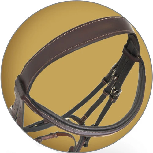 Pessoa PRO Fancy Stitched Raised Bridle - Image 3
