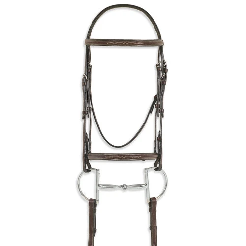 Pessoa PRO Fancy Stitched Raised Bridle - Image 4