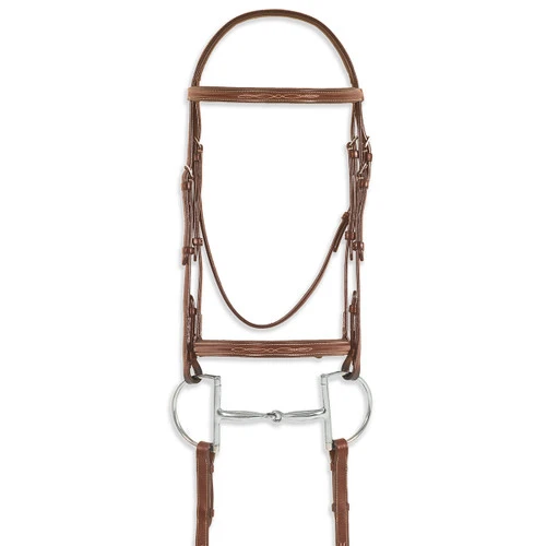 Pessoa PRO Fancy Stitched Raised Bridle