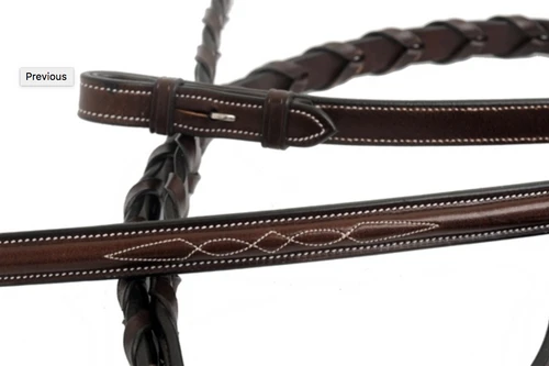 Nunn Finer Venice Fancy Stitch Pony Bridle - Image 2