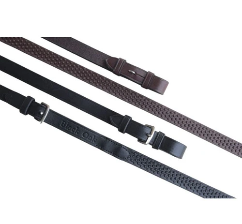 Black Oak Pebble Grip Reins - Image 2