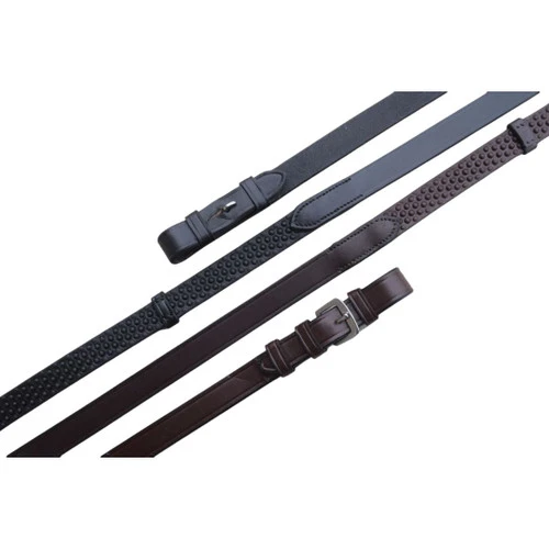 Black Oak Pebble Grip Reins W/ Stops - Image 2