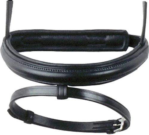 Bobby's English Tack Padded Wide Noseband With Flash