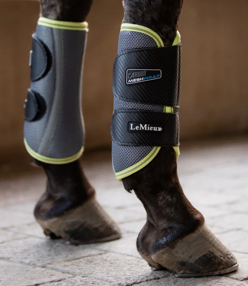 LeMieux Carbon Mesh Wrap Boots - Image 14