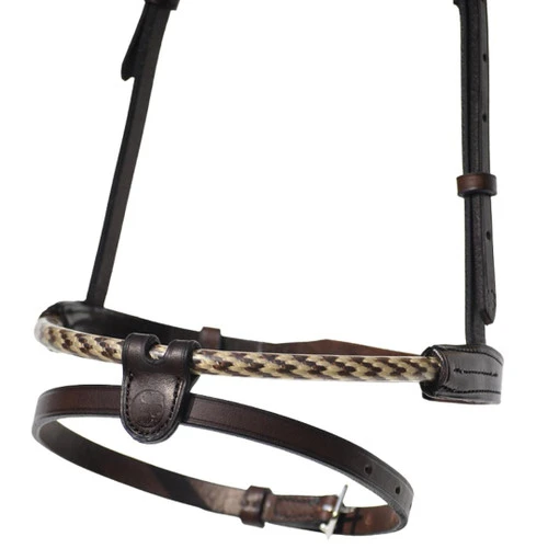 In Horse We Trust Coated Rope Noseband
