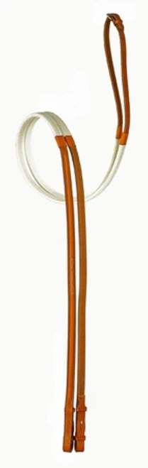 Edgewood Raised Fancy Stitch Rubber Reins - Image 3