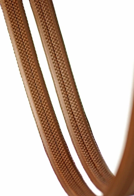 Edgewood Raised Fancy Stitch Rubber Reins - Image 2