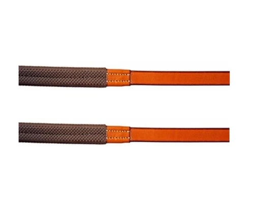 Edgewood Raised Fancy Stitch Rubber Reins - Image 4