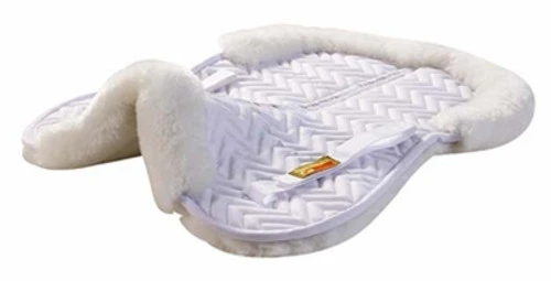 Fleeceworks Classic Rolled Edge Sheepskin Half Pad