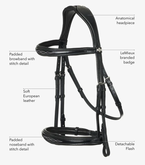 LeMieux Kudos Competition Bridle - Image 6