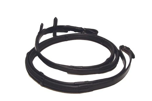 ThinLine Reins With Stops Buckle End