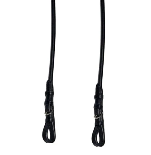 Bobby's English Tack Rolled Plain Reins