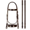 Bobby's English Tack Heavy Duty Flat Hunt Bridle